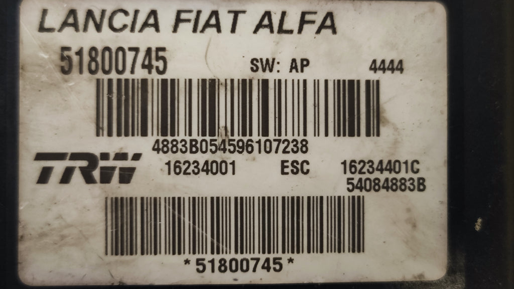 Pompa ABS Alfa Romeo 159 51800745 