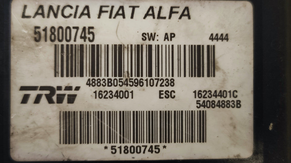 Pompa ABS Alfa Romeo 159 51800745 