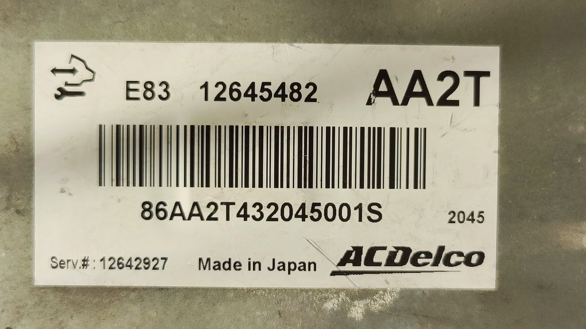 Centralina motore Chevrolet Cruze Aveo 12645482 AA2T 