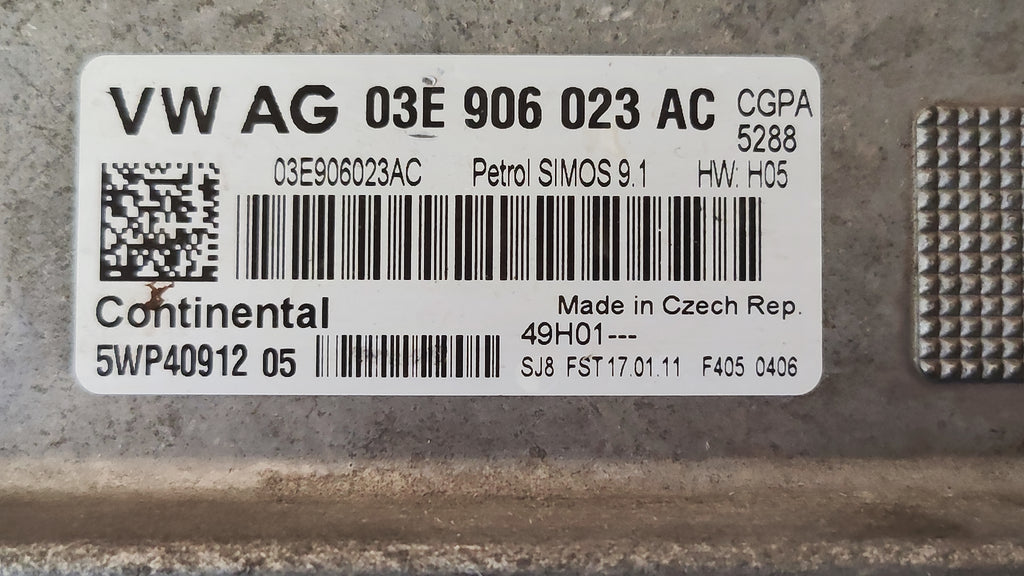 Centralina motore Skoda Fabia 03E906023AC 5WP40912 