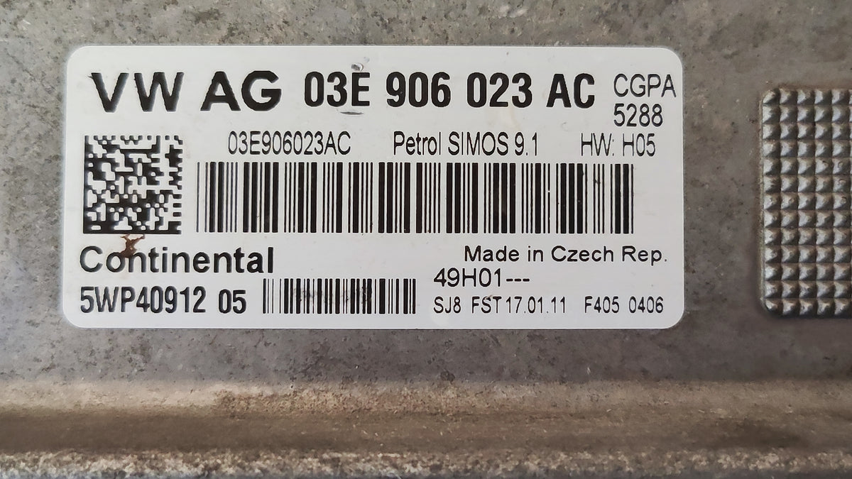 Centralina motore Skoda Fabia 03E906023AC 5WP40912 