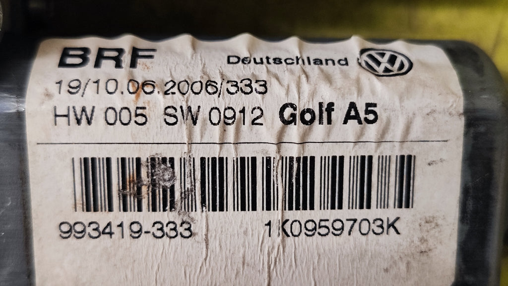 1K0959703K Motorino alzacristallo posteriore sx Volkswagen Golf V - Debiautomotive