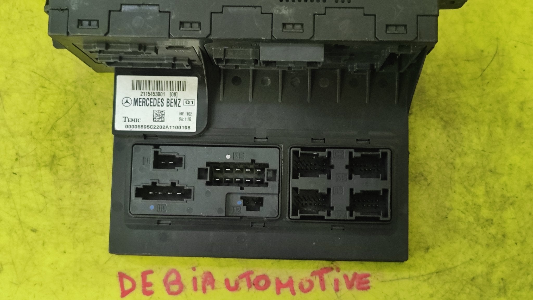 2115453001 Scatola portafusibili centralina modulo SAM Mercedes - Benz Classe E W211 - Debiautomotive