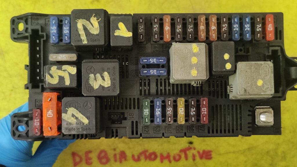 2115453001 Scatola portafusibili centralina modulo SAM Mercedes - Benz Classe E W211 - Debiautomotive