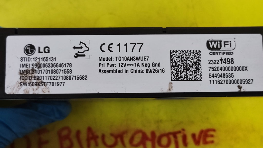 23221498 Centralina controllo WiFi Opel Astra Adam - Debiautomotive