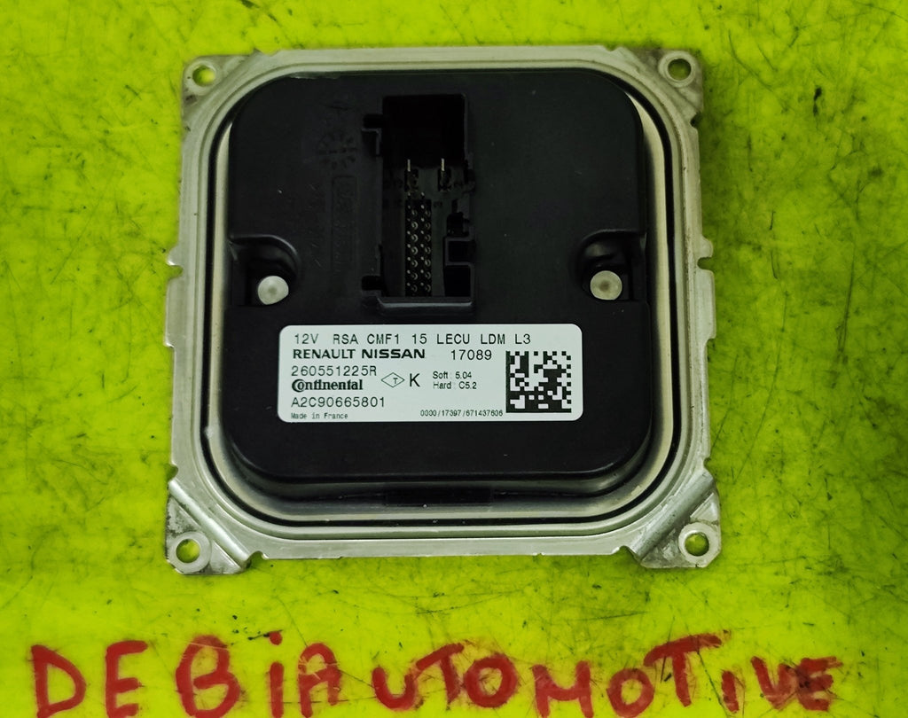 26055122R A2C90665801 Centralina Luci Xenon Renault Kadjar - Debiautomotive