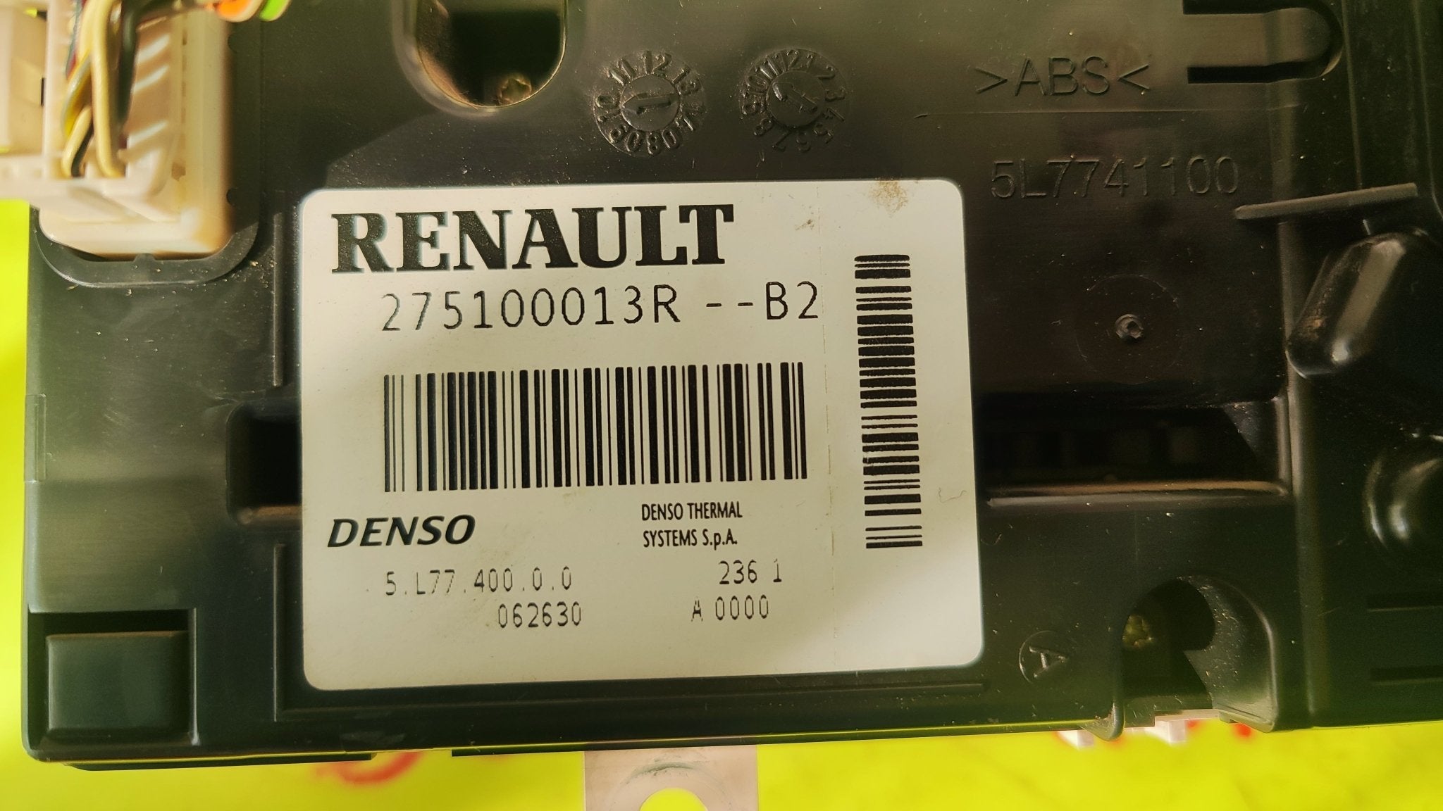 275100013R Blocco comandi clima A/C manuale Renault Master 2.3DCI - Debiautomotive