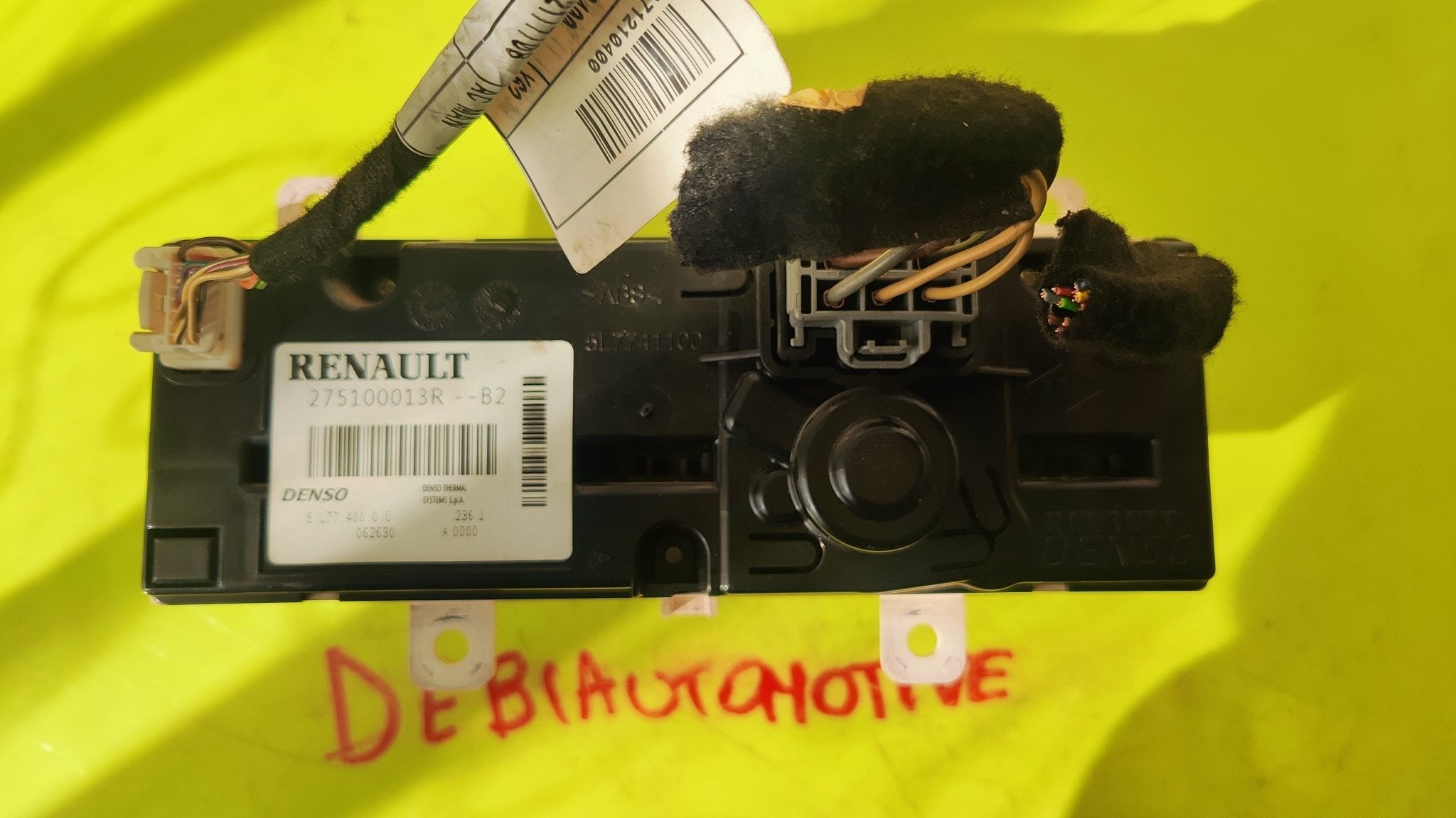 275100013R Blocco comandi clima A/C manuale Renault Master 2.3DCI - Debiautomotive