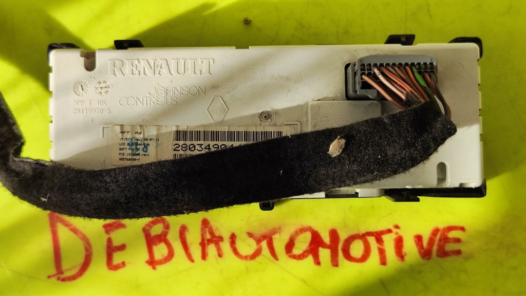 280349044R Display computer di bordo Renault Master 2.3DCI - Debiautomotive