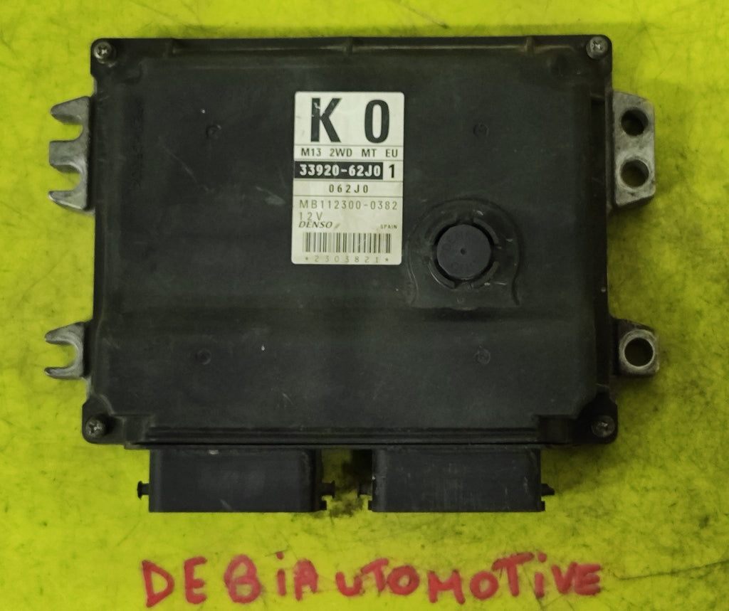 33920 - 62JO1 MB112300 - 0382 Centralina Motore Suzuki Swift - Debiautomotive
