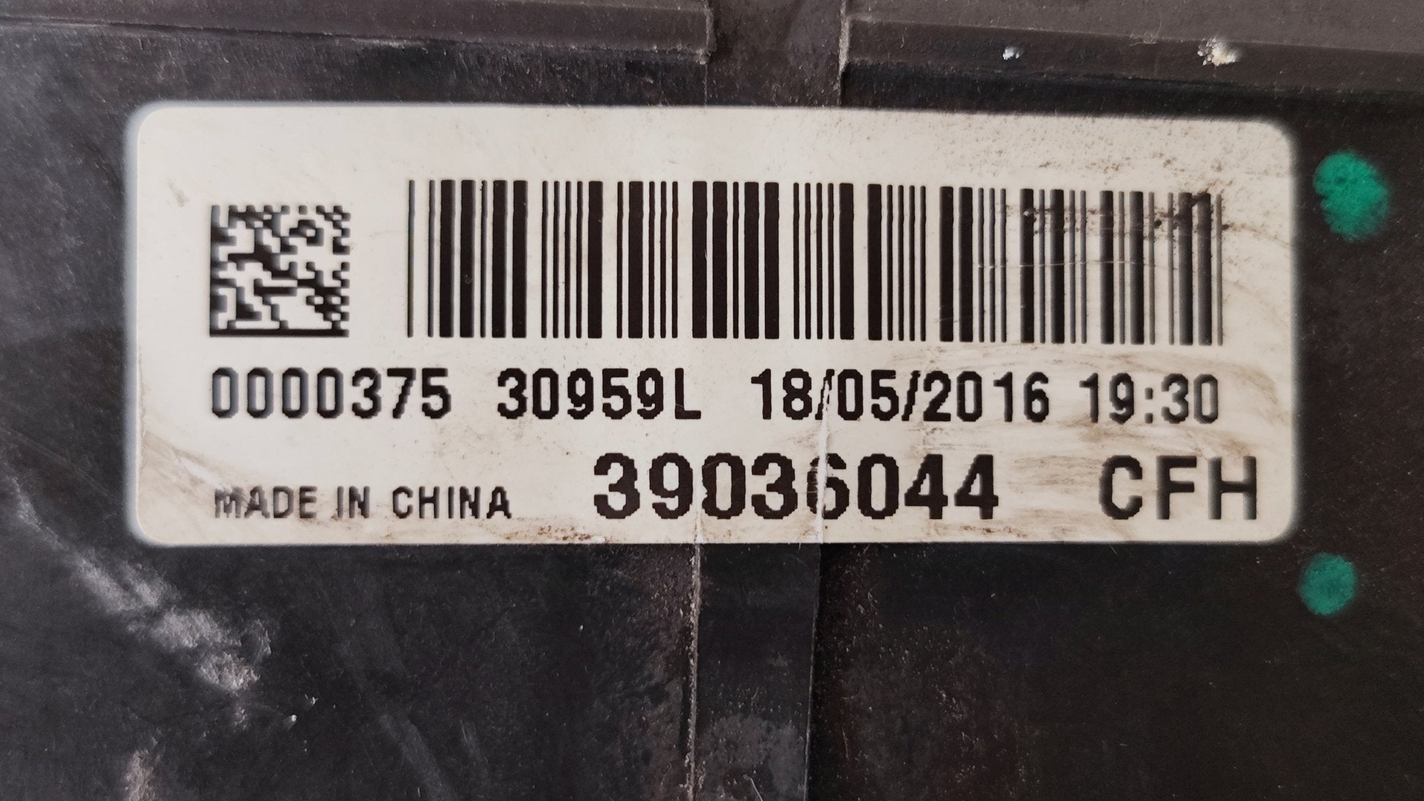 39036044 centralina porta fusibili Opel Corsa E 2016 - Debiautomotive