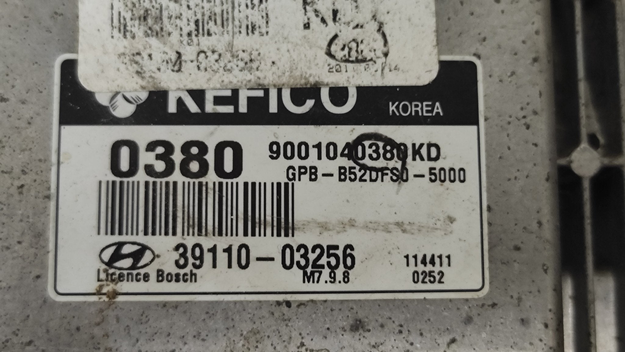 39110 - 03256 Kit accensione Hyundai i20 benzina - Debiautomotive