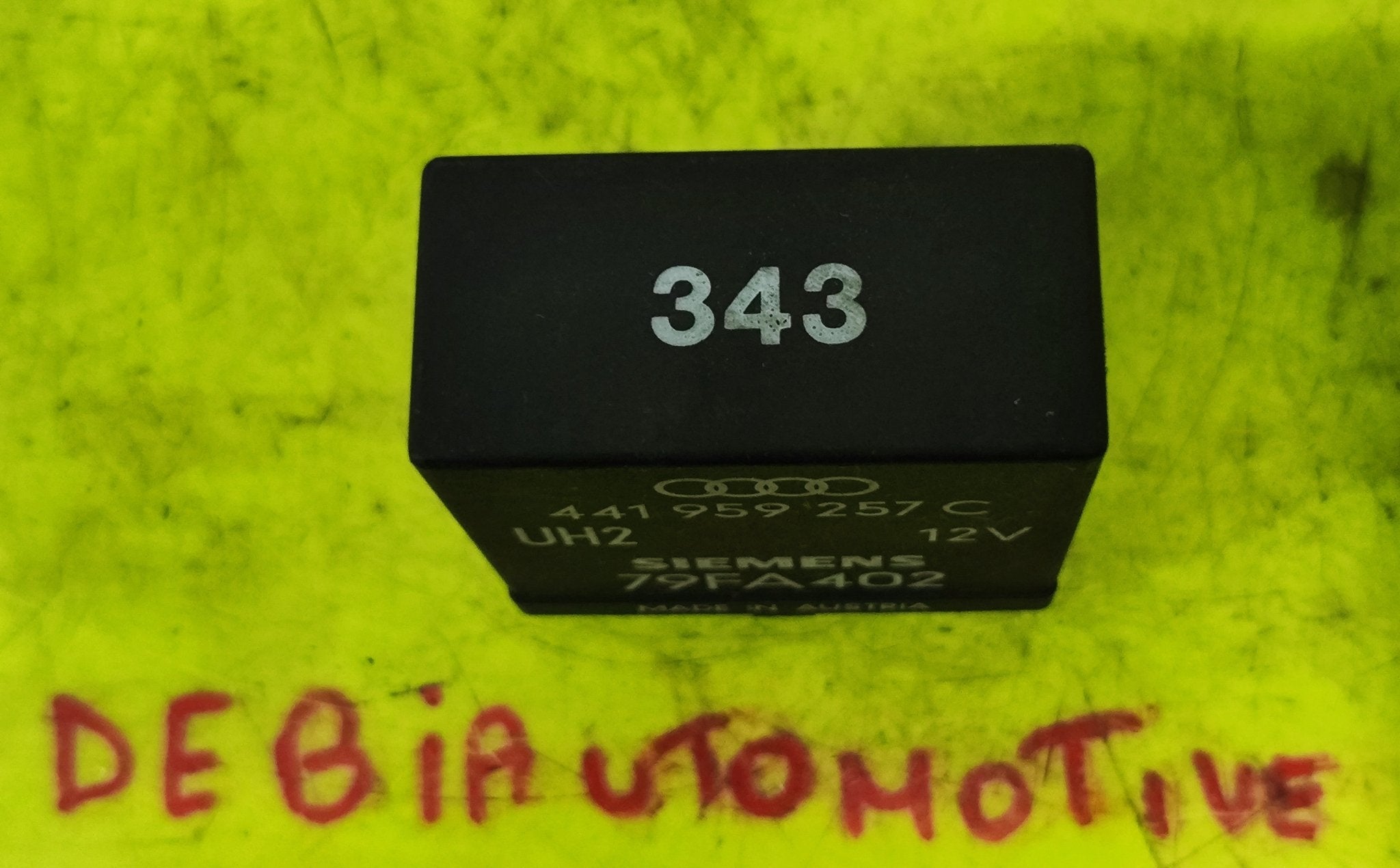 441959257C/343 Relais alzacristalli elettrici Audi 80 90 B4 / 100 C4 - Debiautomotive