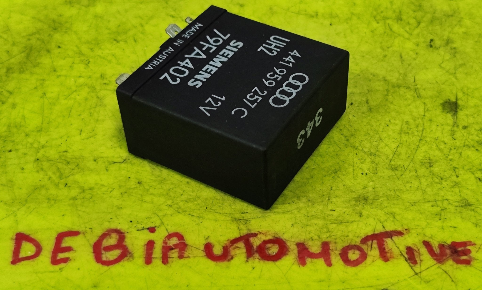 441959257C/343 Relais alzacristalli elettrici Audi 80 90 B4 / 100 C4 - Debiautomotive