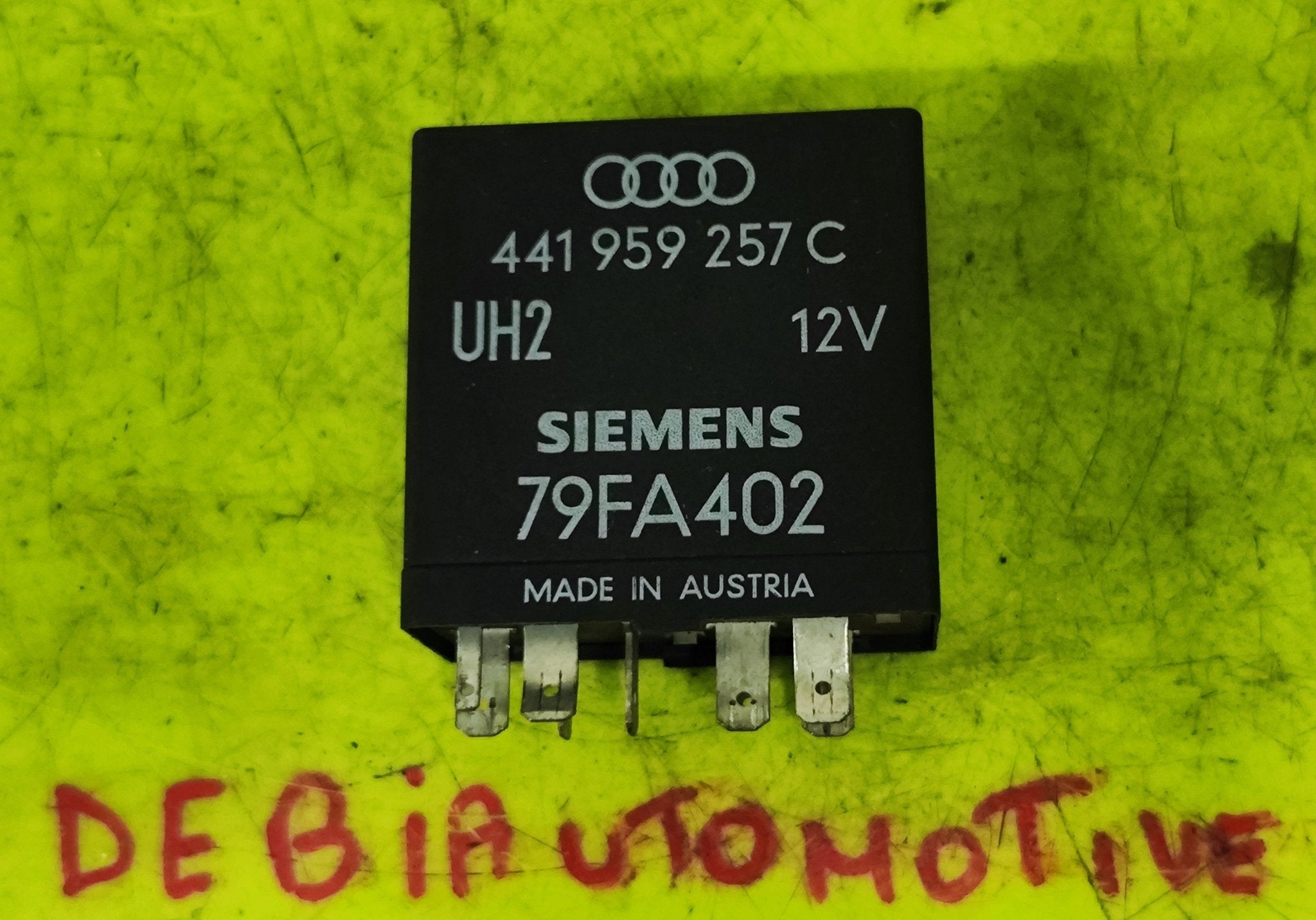 441959257C/343 Relais alzacristalli elettrici Audi 80 90 B4 / 100 C4 - Debiautomotive