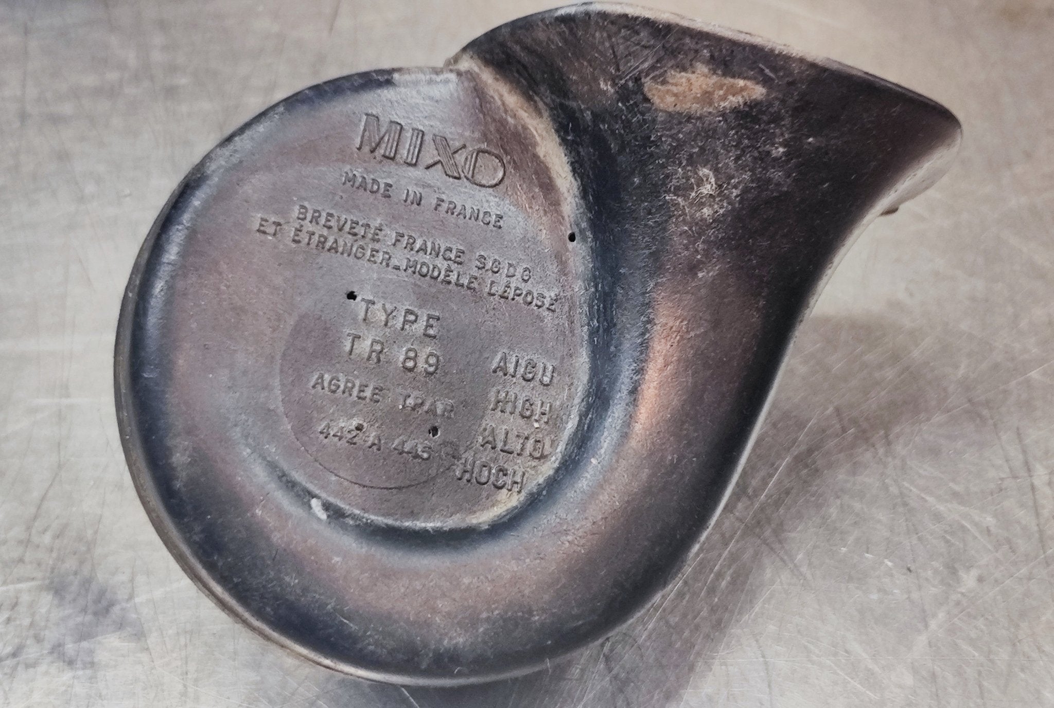 442A445 TR89 Clacson tromba MIXO FRANCE - Debiautomotive