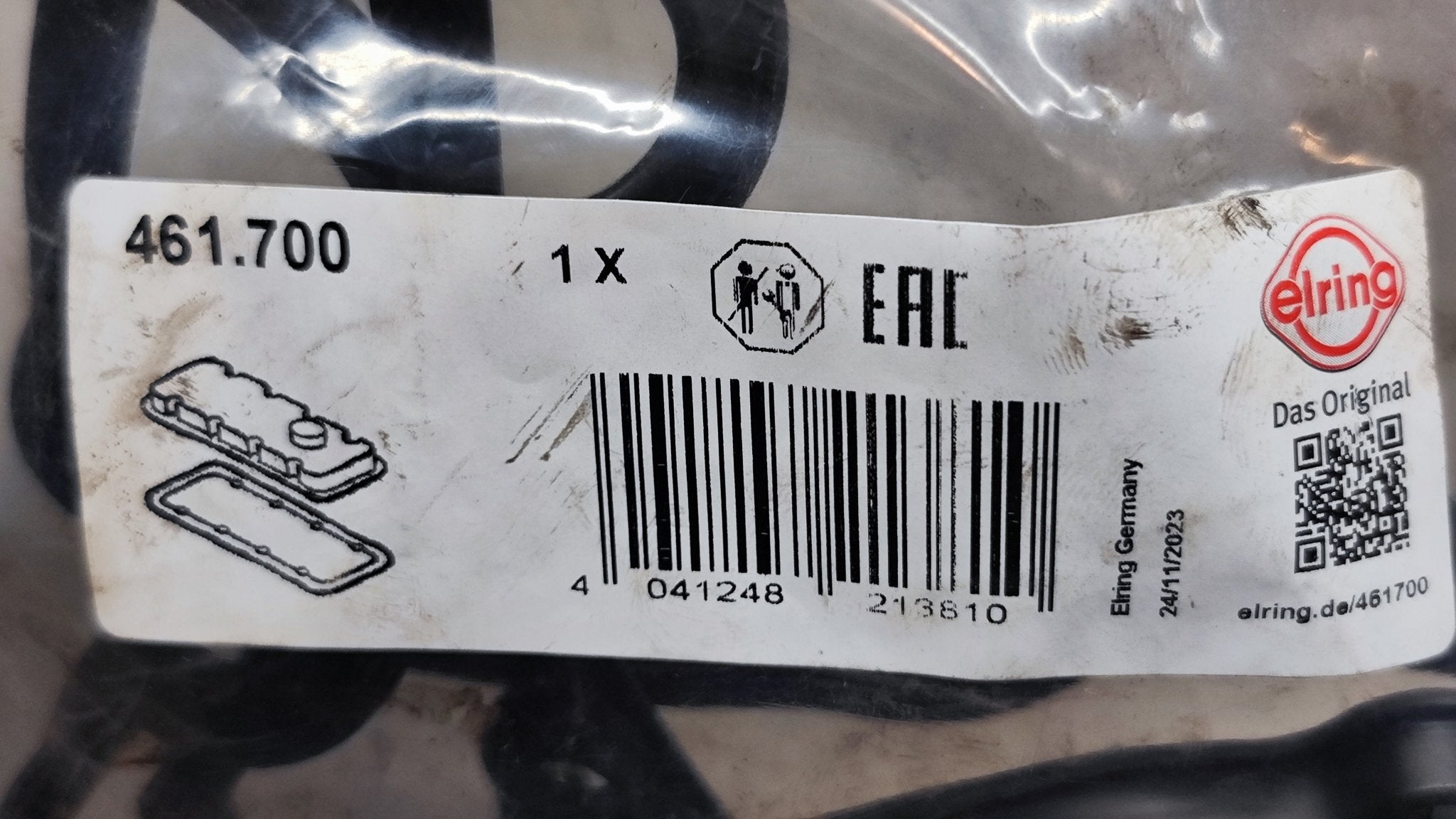 461.700 guarnizione testata Elring Honda Opel Vauxhall - Debiautomotive