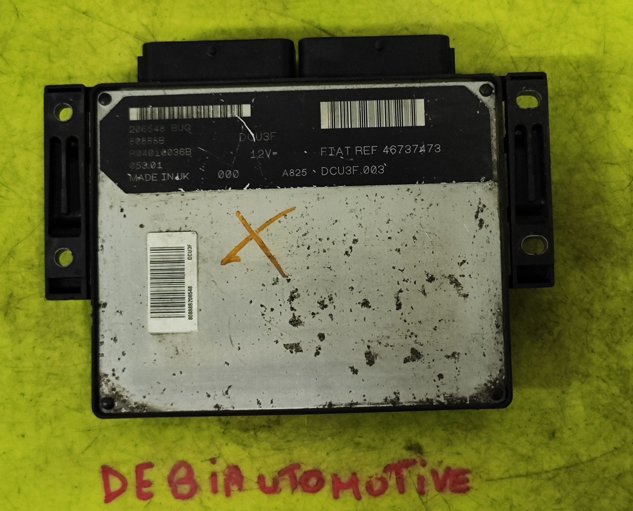 46737473 DCU3F.003 80888B R04010036B ECU Lucas Fiat Doblò 1.9 diesel - Debiautomotive