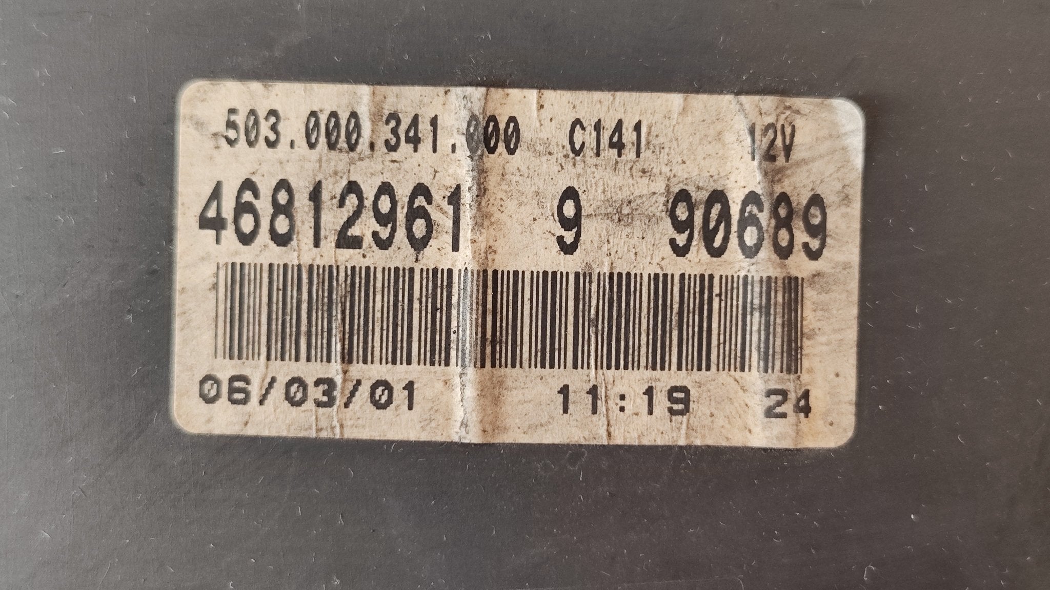 46812961 Quadro strumenti tachimetro Fiat Punto 188 - Debiautomotive