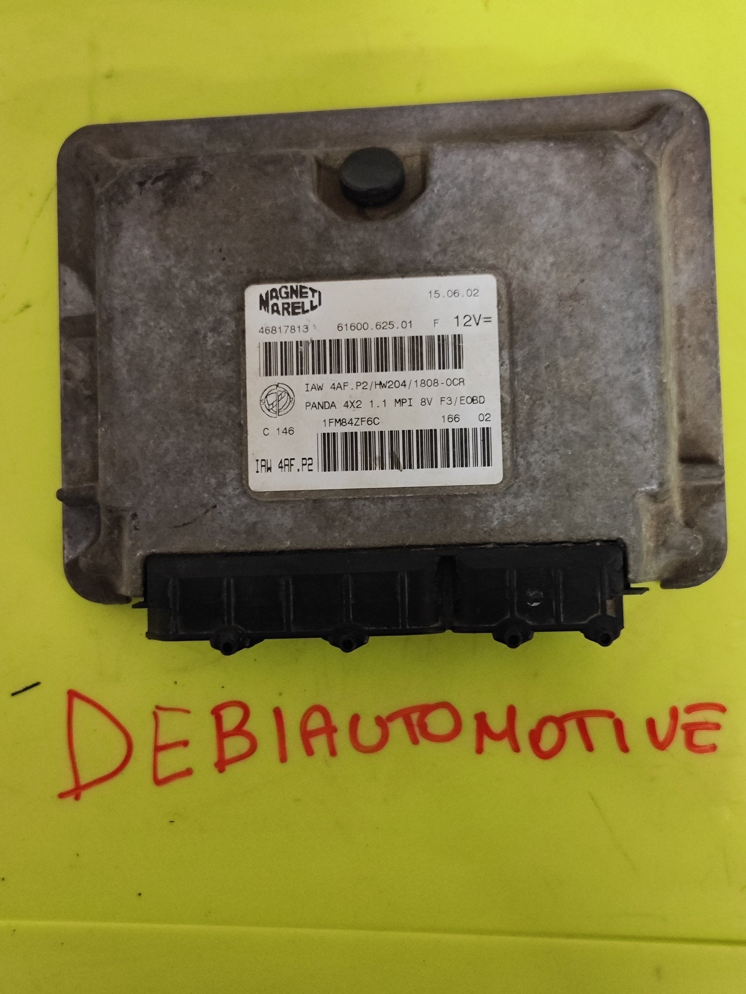 46817813 IAW4AF.P2 HW204 Centralina motore Fiat Panda 4X2 Marelli - Debiautomotive