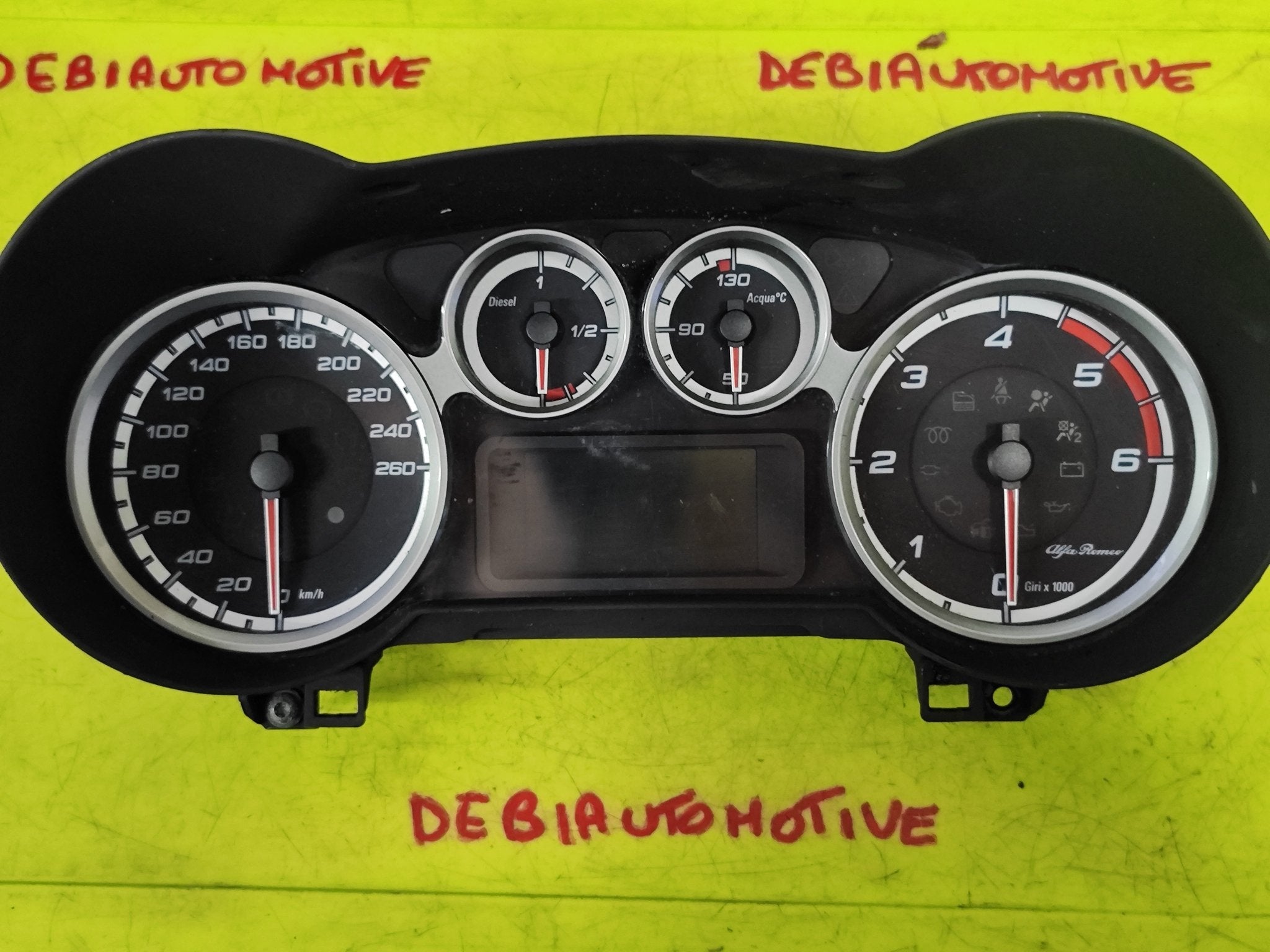 50517150 A2C53357404 Quadro strumenti Alfa Romeo Mito Diesel - Debiautomotive