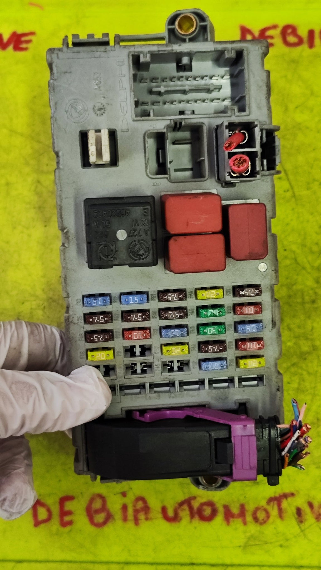 51715561 51733919 Body Computer + fusibiliera Lancia Y - Debiautomotive