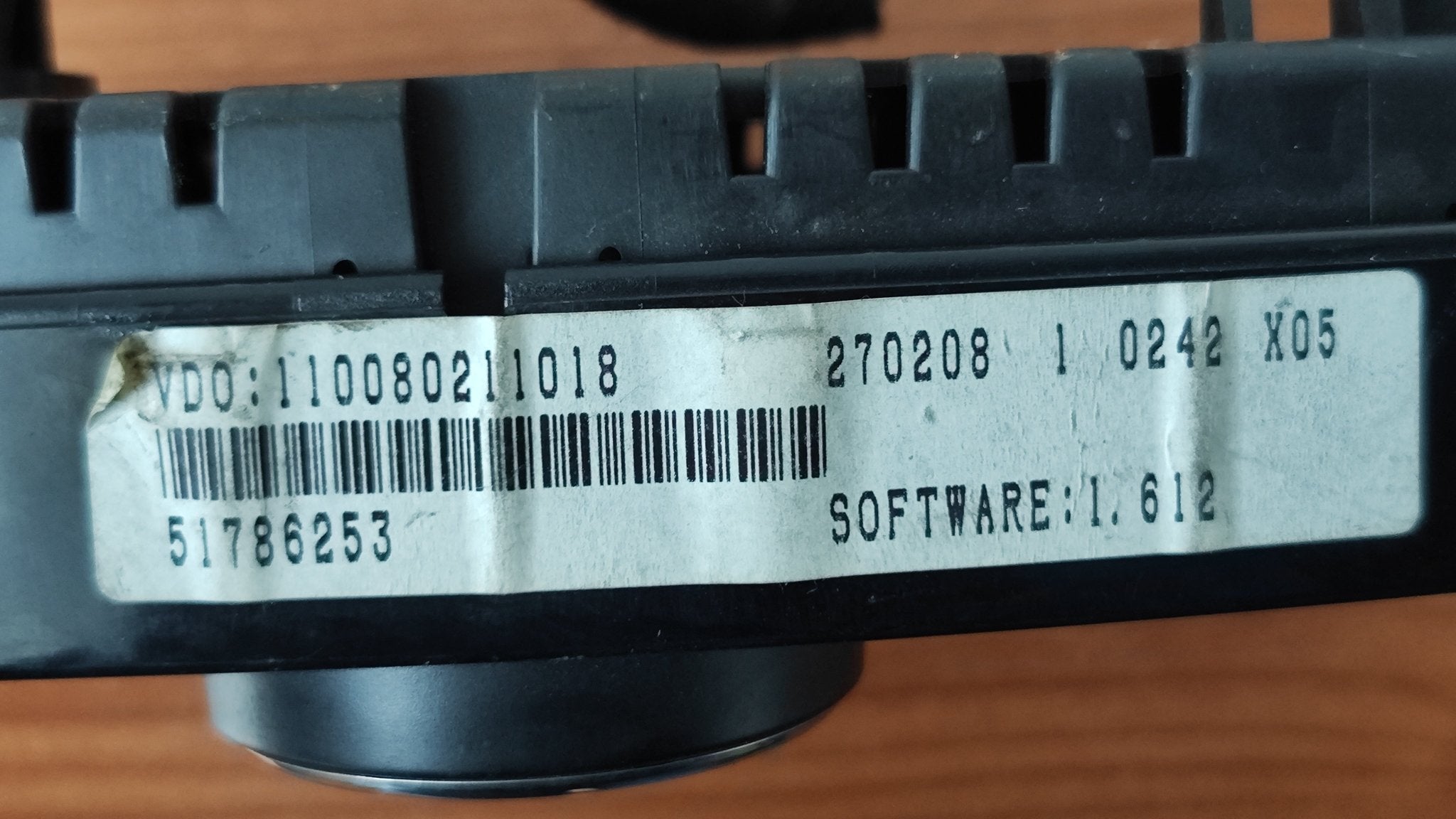 51786253 Quadro strumenti Lancia Y benzina con cambio automatico - Debiautomotive
