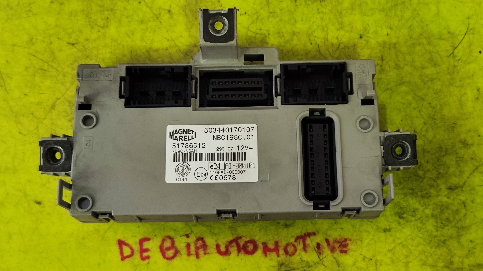51786512 NBC198C.01 Centralina Body Computer Fiat Bravo Stilo - Debiautomotive