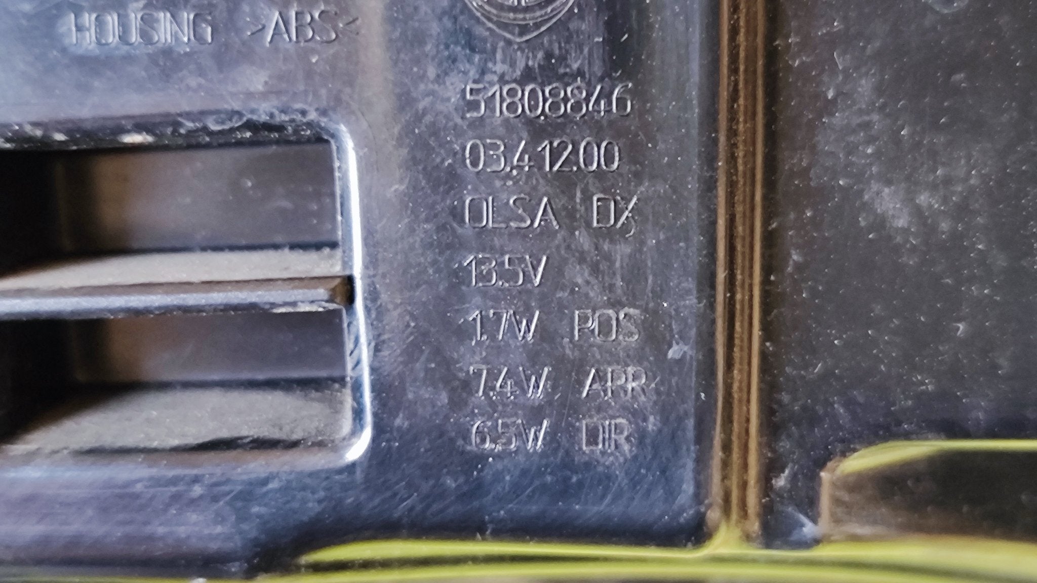 51808846 51808847 Coppia di fanali posteriori Led Lancia Delta - Debiautomotive