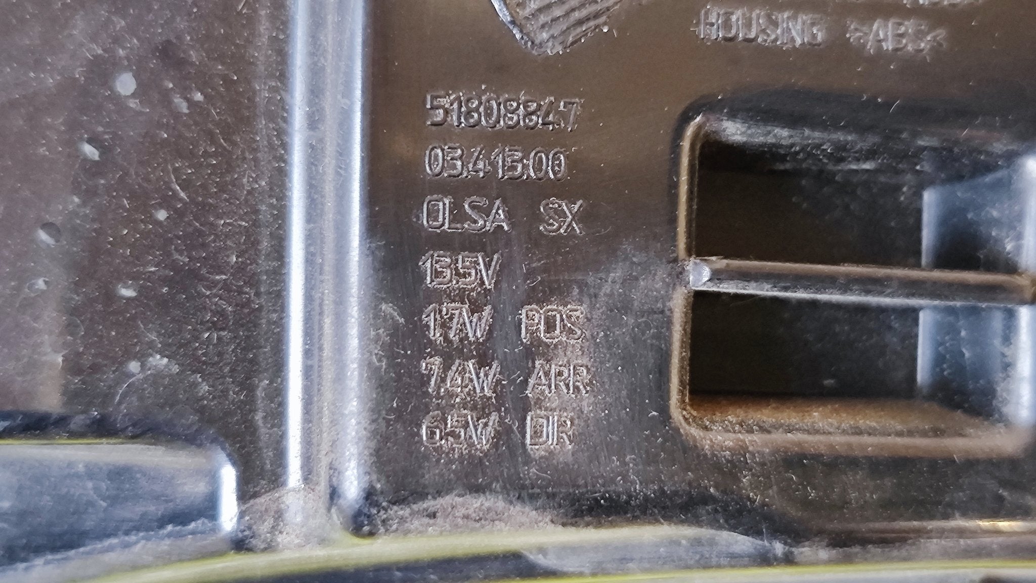 51808846 51808847 Coppia di fanali posteriori Led Lancia Delta - Debiautomotive