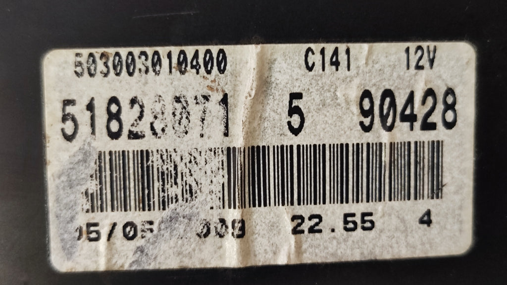 51828071 Quadro strumenti Fiat Punto 1.3 Diesel - Debiautomotive