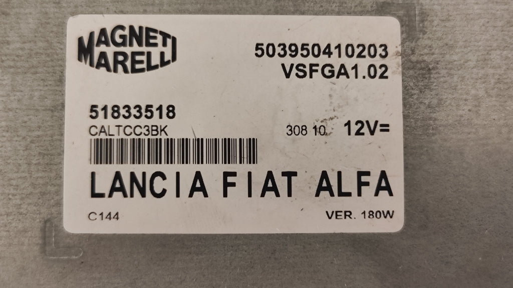 51833518 Centralina autoradio Alfa Romeo Fiat Lancia - Debiautomotive