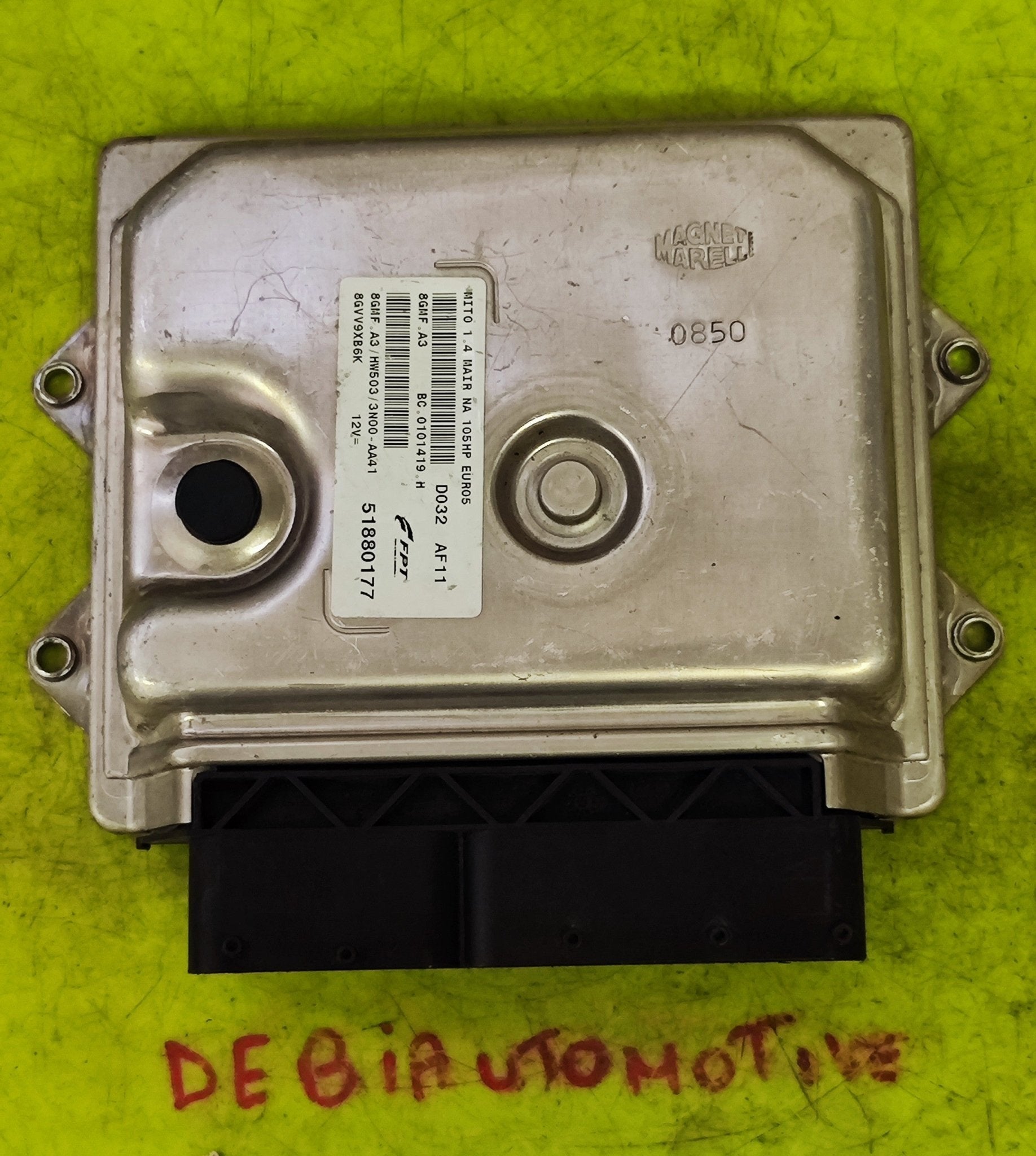 51880177 8GMF.A3 HW503 Centralina motore Fiat Punto 199 1.4 Multiair - Debiautomotive