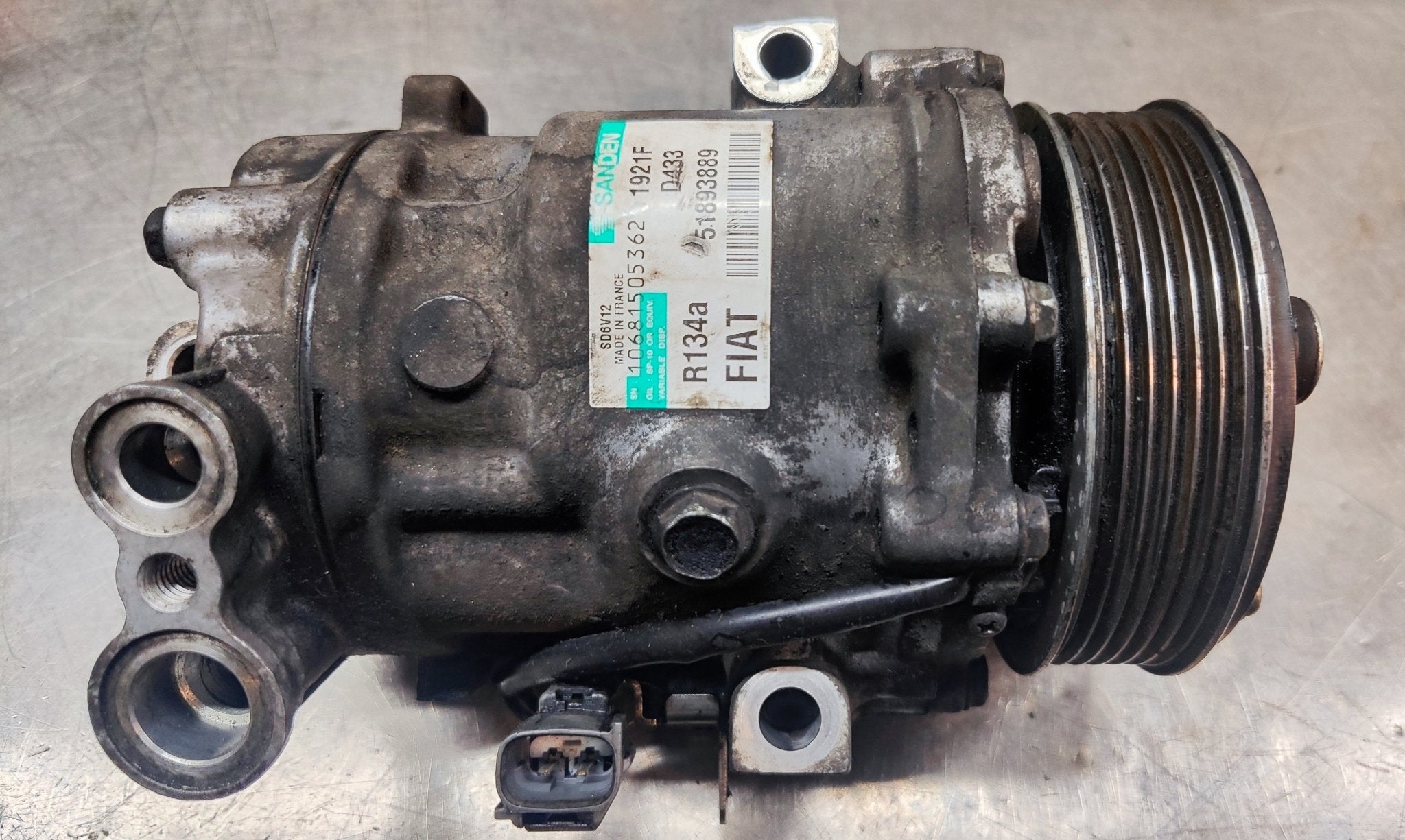 51893889 R134a Compressore aria condizionata Fiat Grande Punto - Debiautomotive
