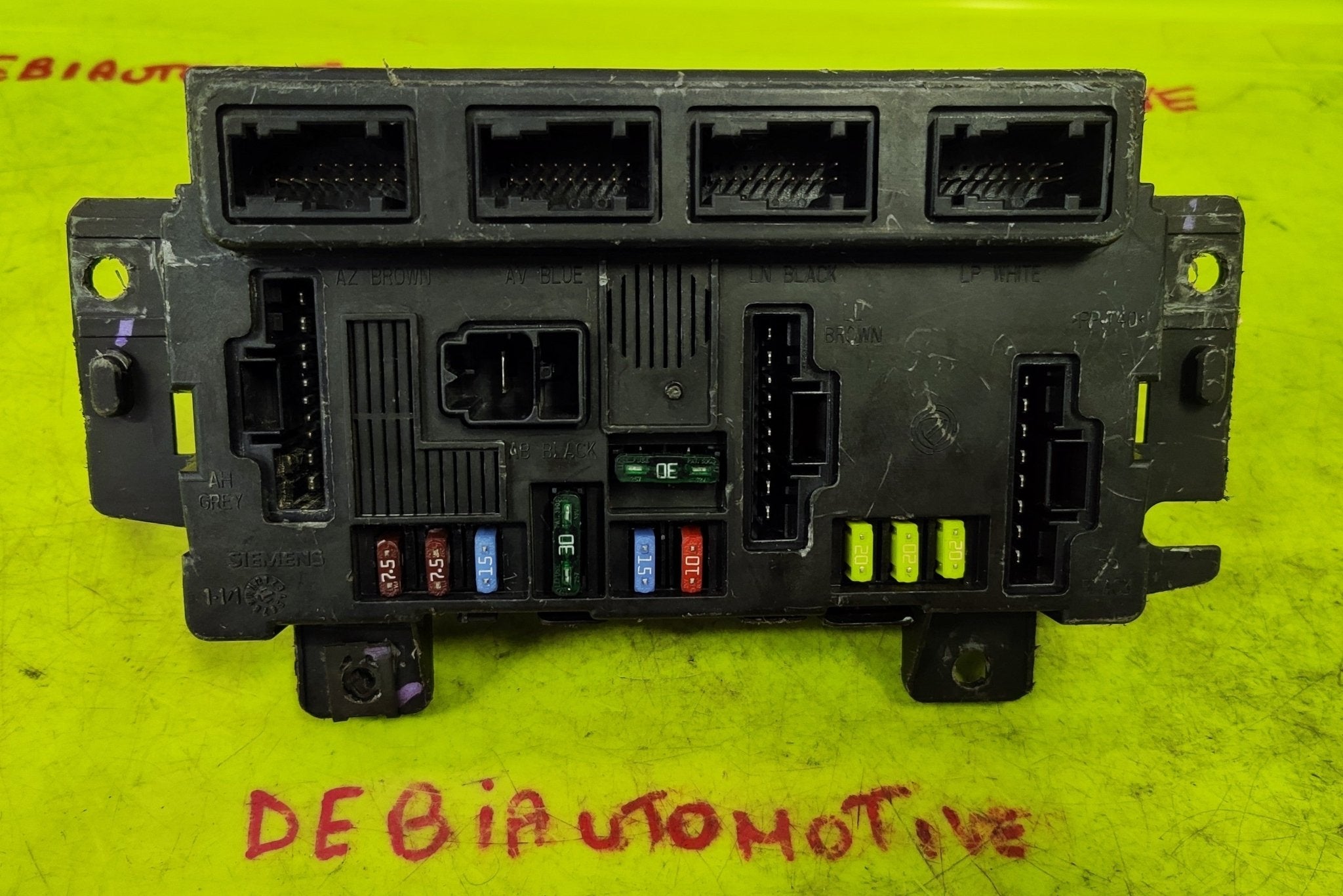 51900918 S180131001B Body Computer Continental Fiat Panda 169 - Debiautomotive