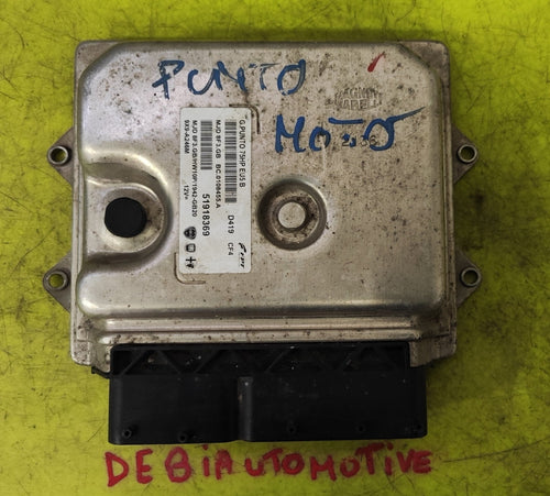 51918396 MJD8F3.GB Centralina motore IMMO OFF Fiat Grande Punto 199 - Debiautomotive