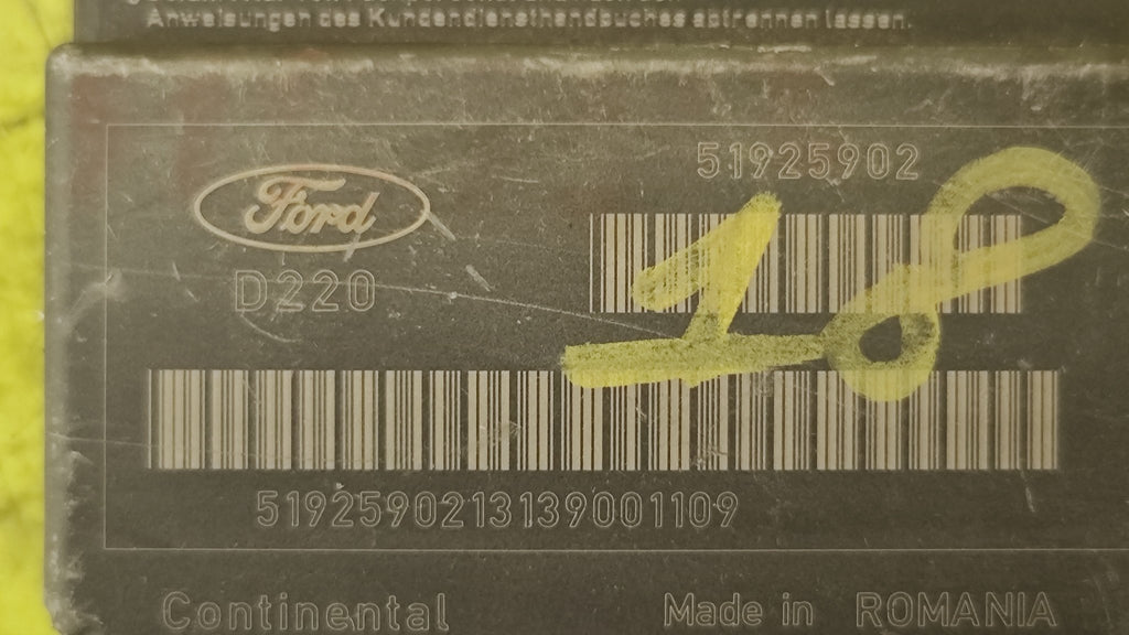 51925902 Centralina Airbag Ford Ka - Debiautomotive