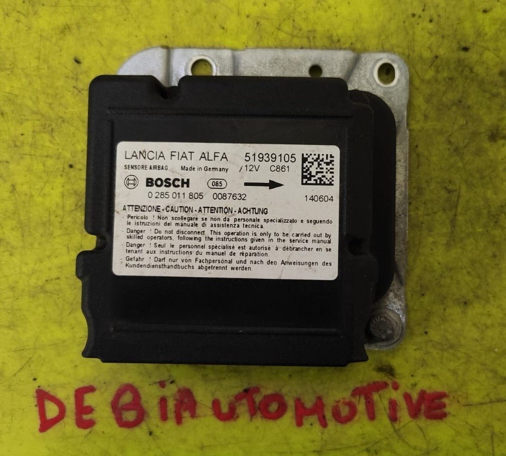51939105 Centralina Airbag Lancia Ypsilon - Debiautomotive