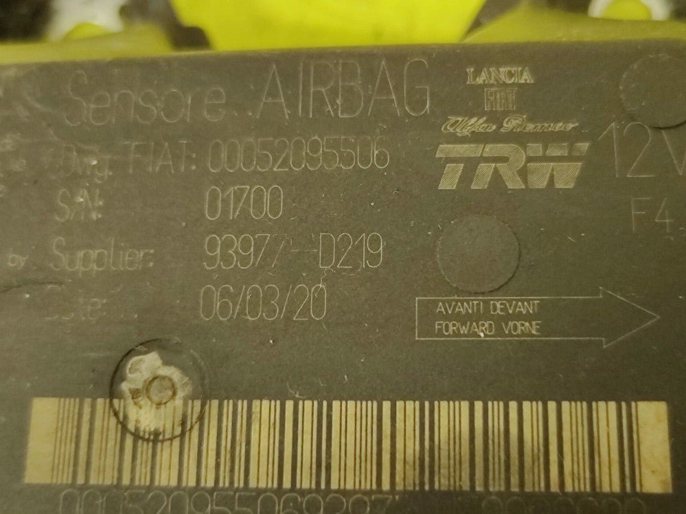 52095506 Centralina sensore airbag Panda Hybrid - Debiautomotive
