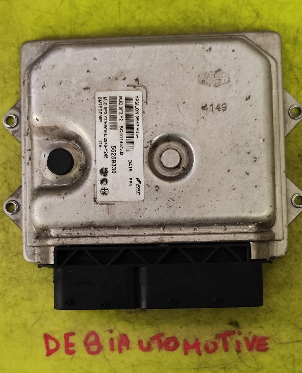 55259330 MJD8F3.Y2 Kit accensione con chiave Lancia Ypsilon 1.3 MJT - Debiautomotive