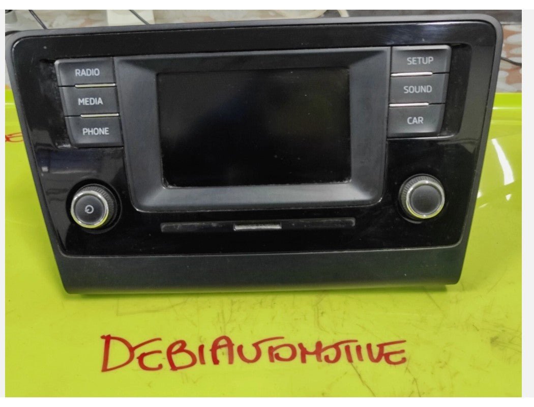 5JA035871A Autoradio Skoda Volkswagen - Debiautomotive