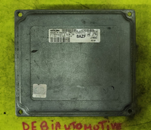 5M51 - 12650 - HF S118944001G SIM29 ECU Ford Fiesta Focus - Debiautomotive