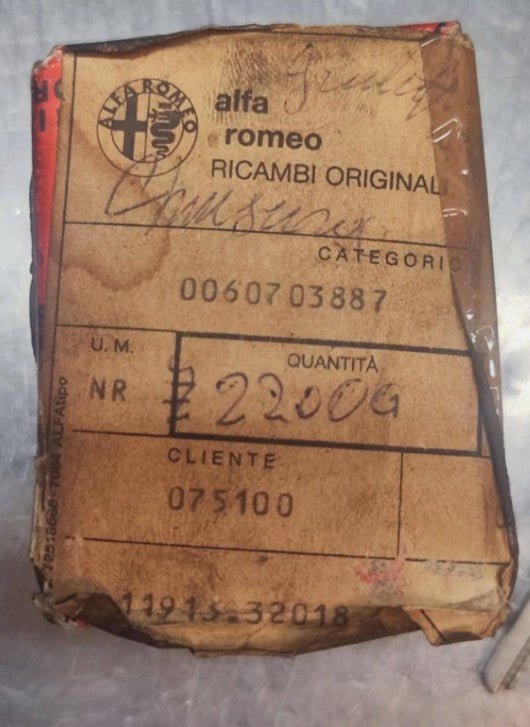 60703887 ORIGINALE tappo serbatoio Alfa Romeo Giulietta (116) - Debiautomotive