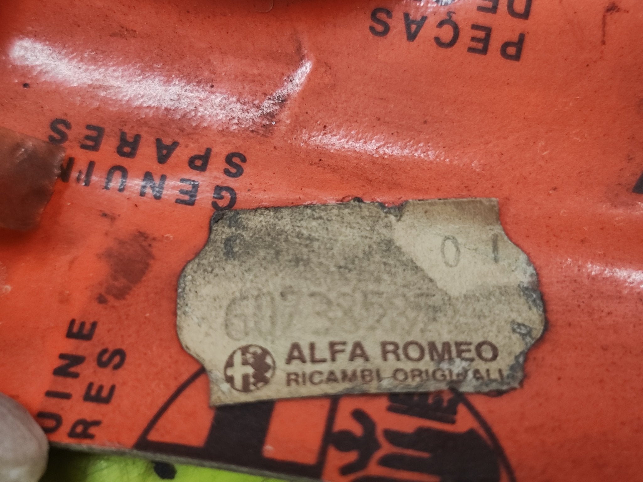60738585 ORIGINALE Paraolio Anello tenuta Alfa Romeo - Debiautomotive