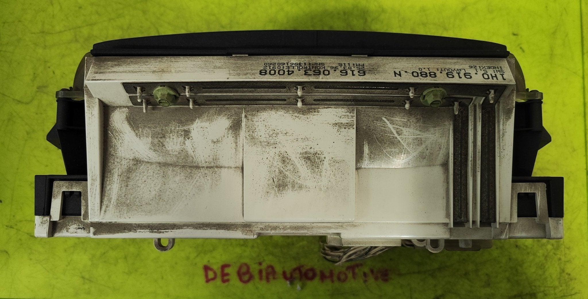 6160634008 Quadro strumenti Volkswagen Golf 3 Vento 91>98 Golf Cabriolet 98>02 - Debiautomotive