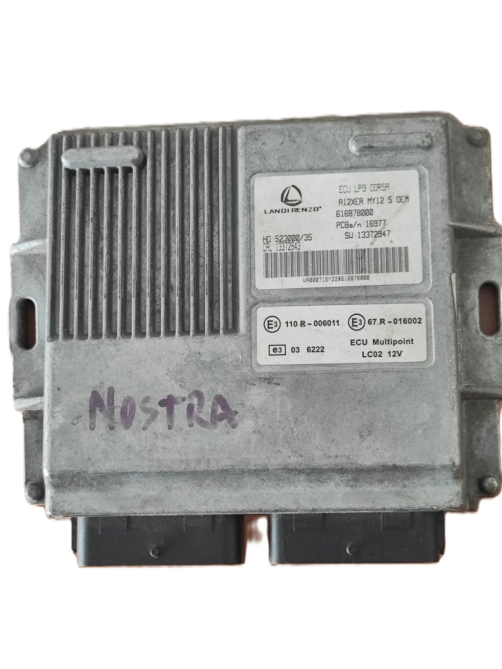 616878000 Centralina Landi Renzo GPL Opel Corsa D - Debiautomotive