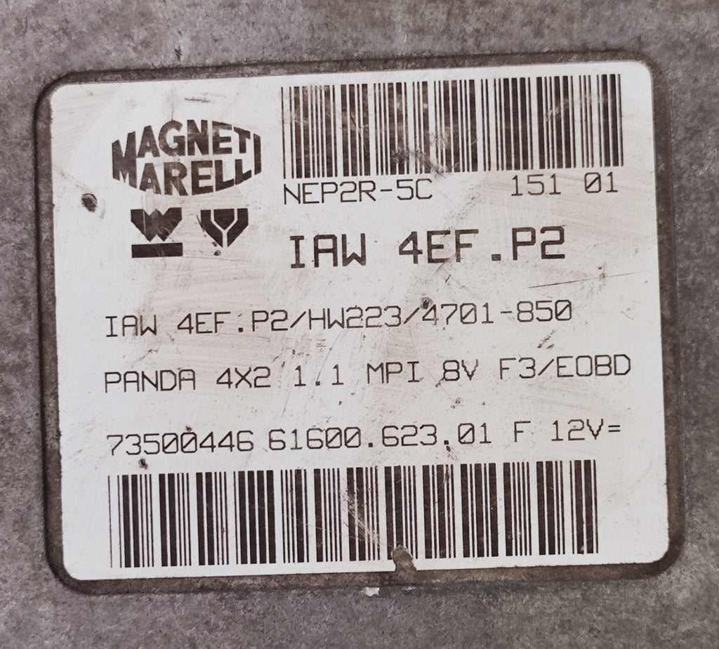 73500446 IAW4EF.P2 HW223 Centralina motore Fiat Panda 4X2 1.1 - Debiautomotive