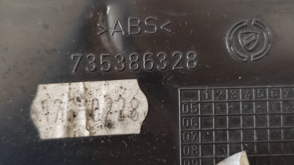 735386328 Bocchette aria centrale con comandi multifunzione Fiat Grande Punto 1° serie 1.2B - Debiautomotive