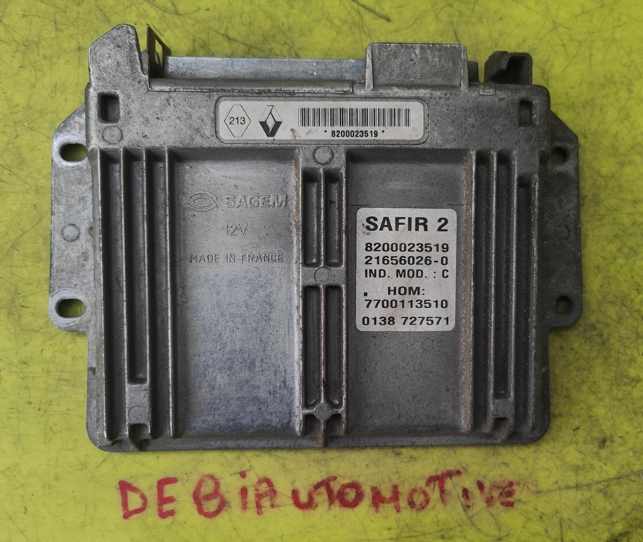 8200023516 77000113510 Centralina motore IMMO OFF Renault Clio Twingo - Debiautomotive