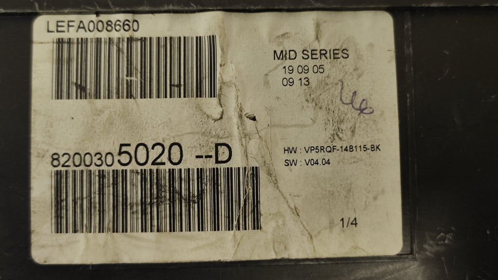 8200305020 quadro strumenti tachimetro Renault Clio - Debiautomotive